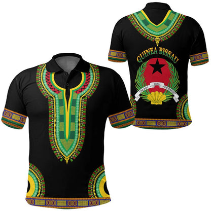 Polo azul de Guinea para hombre, emblema de GW, estampado 3D, estilo casual, manga corta, solapa holgada, verano 