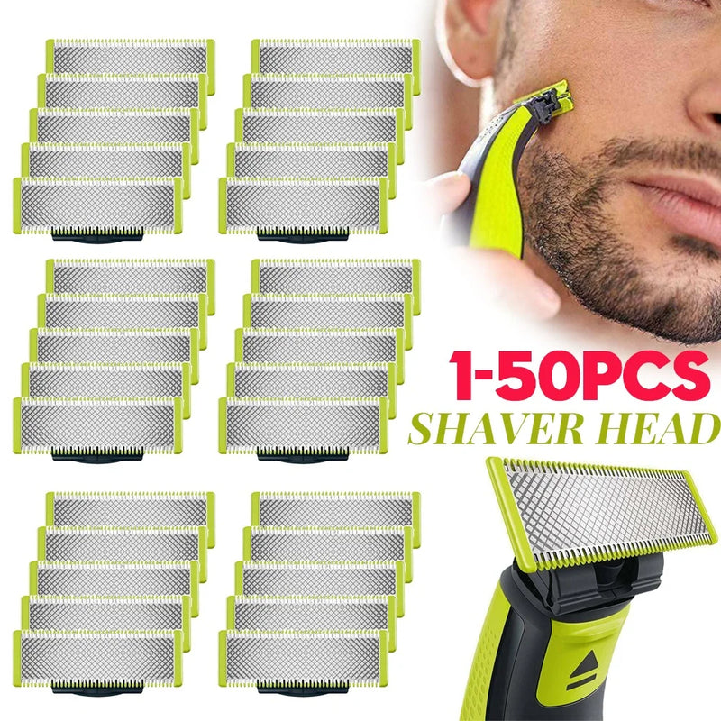 50-1pcs Electric Trimmer Shaver Replacement Kit For Philips One Blade Shaver For QP2520/QP2530/QP2630/QP6510/QP6520/QP2523