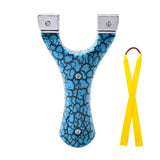 Wild Hunting Precision Shooting Sling Portable Slingshot Four-color Exquisite Slingshot Outdoor Shooting Toy New Fast Press