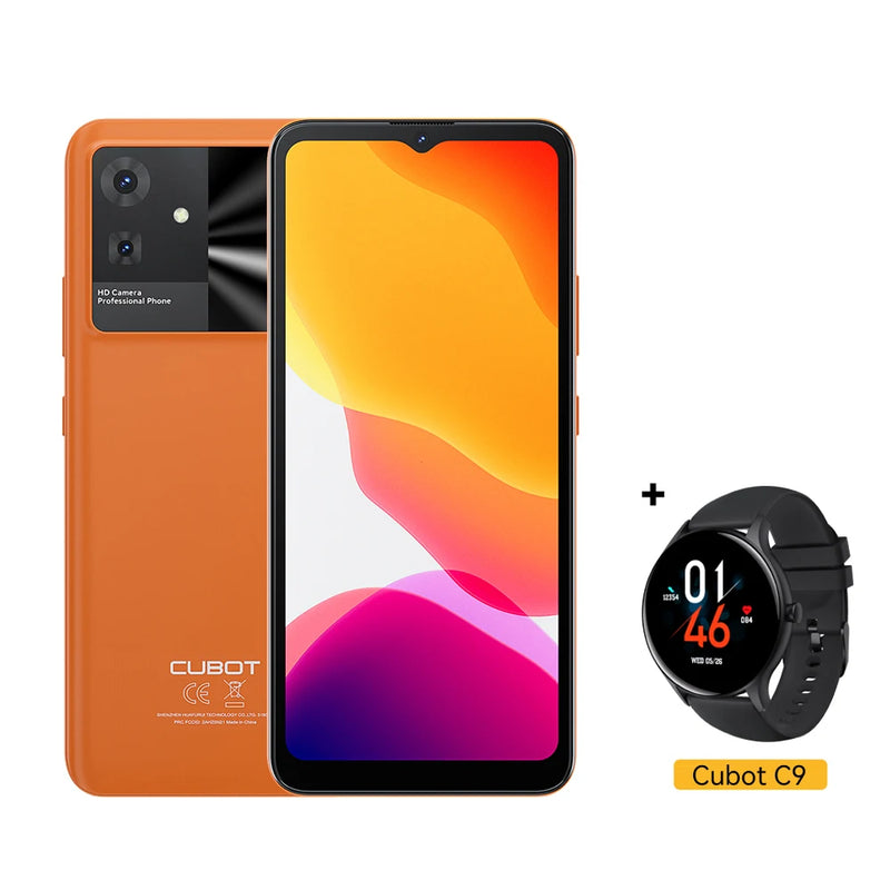 [Estreno mundial] Smartphone Cubot Note 21 de 12 GB + 128 GB, pantalla HD de 6,56", frecuencia de actualización de 90 Hz, batería de 5200 mAh, cámara trasera de 50 MP.