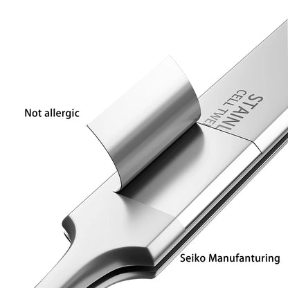 German Ultra-fine No. 5 Cell Pimples Blackhead Clip Tweezers Beauty Salon Special Scraping & Closing Artifact Acne Needle Tool