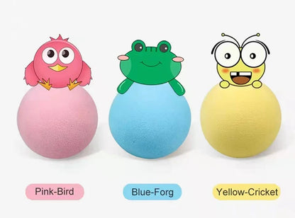 Juguetes inteligentes para gatos, pelota interactiva de peluche, juguete eléctrico de entrenamiento con hierba gatera, juguete con sonido táctil para gatitos, producto para mascotas, juguete con chirrido, pelota, suministros para gatos