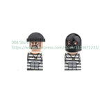 Military Special Forces Action Figure Building Blocks Ghillie Suit Weapons Sniper SWAT Ghost KSK Police Bandit Boy Toy Gift F029