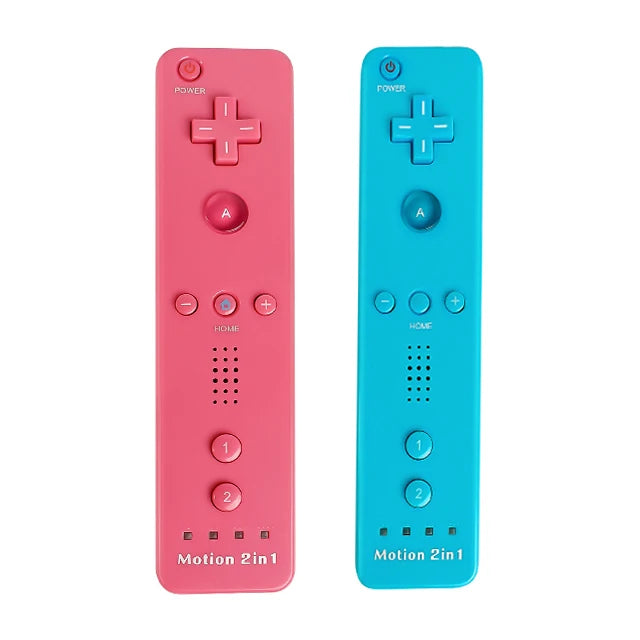 Controllers for Nintendo Wii/Wii U Left/Right 2in1 Motion Plus Controller Wireless Remote Control Gamepad Video Game Accessories