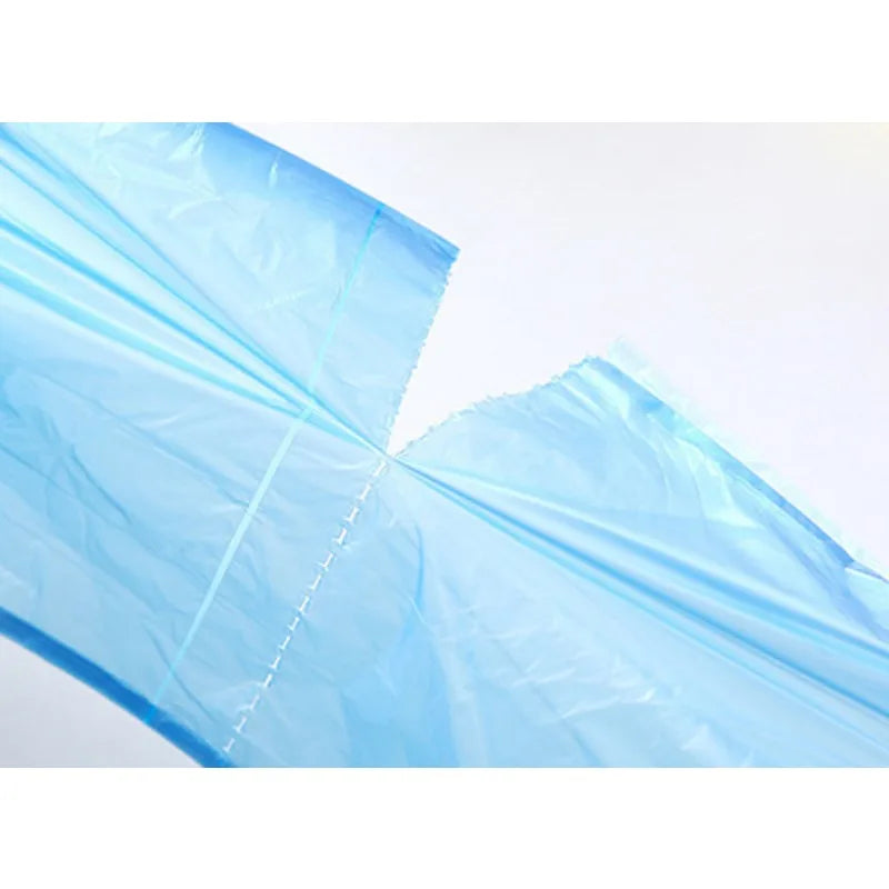 5 Rolls 1 pack 70Pcs Household Disposable Trash Pouch Kitchen Storage Garbage Bags Cleaning Waste Bag Plastic Bag Plastic Bag