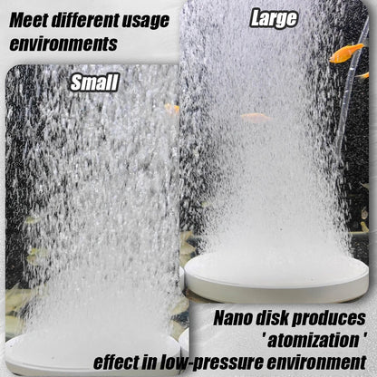 Air Stone Oxygen Aerator For Aquarium Disc Bubble Diffuser Air Bubble Pump Hydroponic Oxygen Plate Mini Accessories Nano Disc