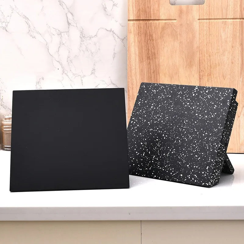 Magnetic Knife Block MDF Board Tableware Organizer Knives Holder Kitchen Accessories Storage
