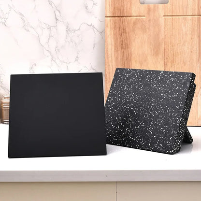 Magnetic Knife Block MDF Board Tableware Organizer Knives Holder Kitchen Accessories Storage