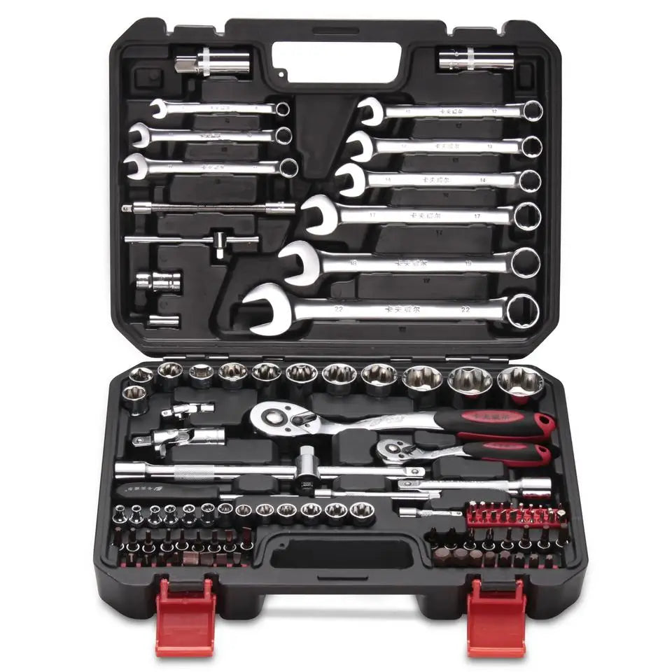 New SS13032A 32PCS 12.5mm Auto Repair Metric Socket Wrench Tool Set Box