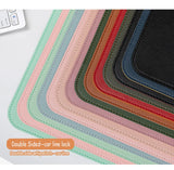 Alfombrilla protectora de escritorio de oficina de gran tamaño de PU, impermeable, para ratón, teclado de escritorio, alfombrilla de ratón para juegos, accesorios para PC