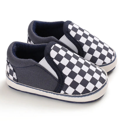 Newborn Baby Canvas Shoes Anti-slip Soft Baby Boy Girl Sneakers Casual Multi-Color Toddler First Walkers Crib Shoes