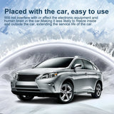 Solar Antifreeze Electromagnetic Molecular Windshield Car Snow Removal Instrument Window Glass Defogging &amp; Defrosting &amp; Deicing