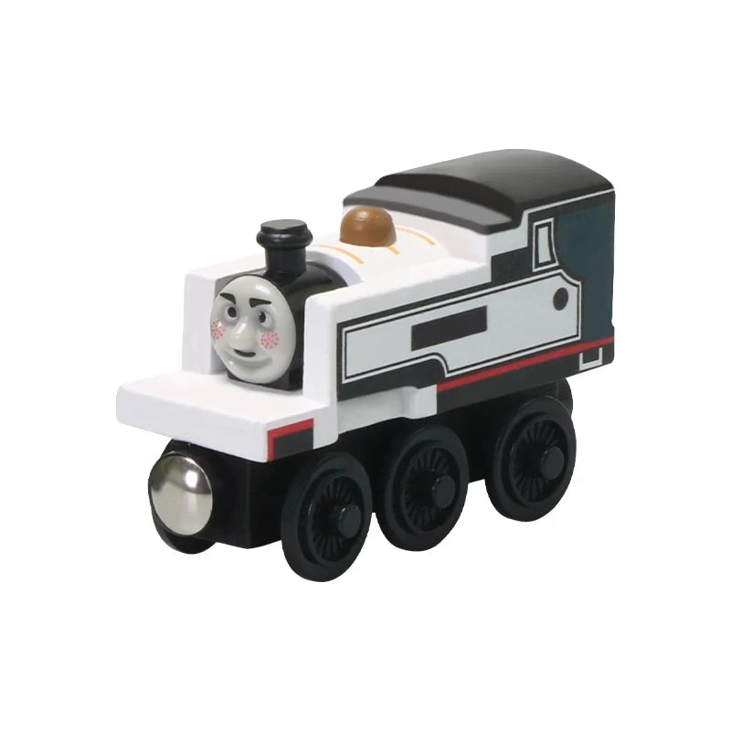 Thomas And Friends Wooden Trains Magnetic Connectable Track Trains Toys Handel Molley Lady Diesol Oliver Donald Educational Toys