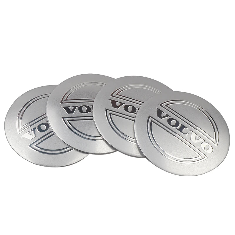 Car Hub Cap Decal Car Rim Cover Center Trim Accessory for Volvo V40 V50 S40 S80 XC60 S60 XC40 C40 V90 XC60 S90 S60L V60 XC90 S60
