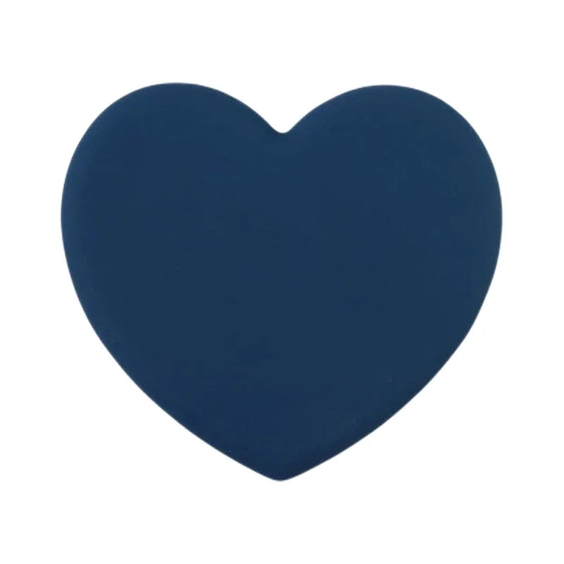 Heat Resistant Silicone Mat Thicker Drink Cup Non-slip Pot Coasters Heart-shaped Placemat Kitchen Accessories Holder Table