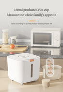 Insect Proof Moisture Proof Rice Box Grain Sealed Jar Kitchen Container 5/10KG Storage Kitchen Container Storage Box with Lid