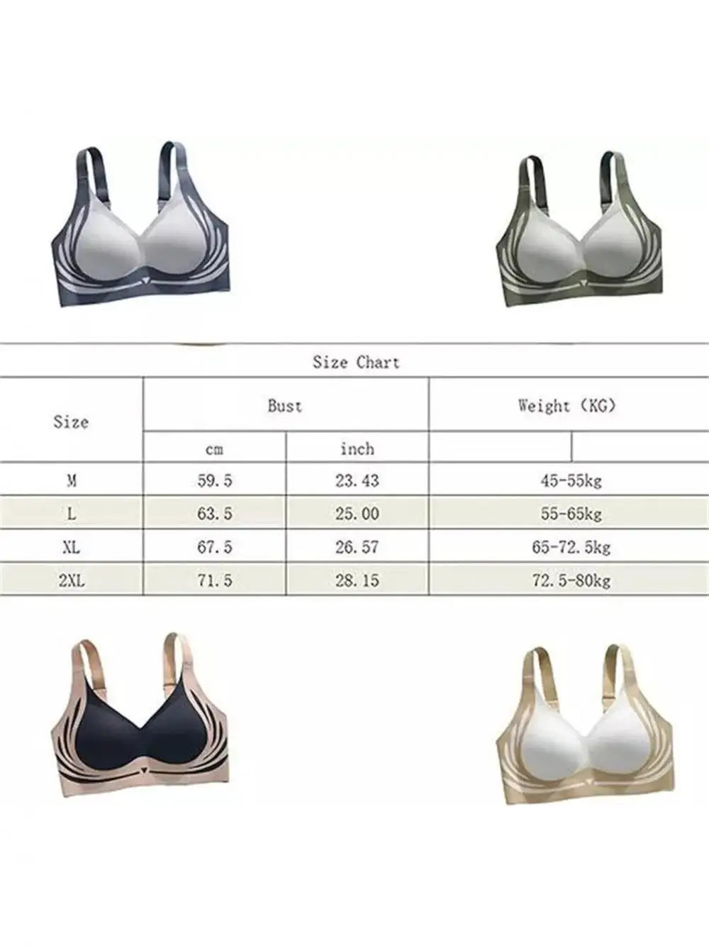 Sujetador Push-up inalámbrico Super Gather para mujer, ropa interior ajustable con soporte suave, sujetador de realce sin costuras antiflacidez