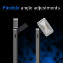 LED Rechargeable Clip-On Book Light 3 Colors 5 Brightness Bed Reading Night Light  Eye-Protection Bookmark Lamp Mini Book Lamp