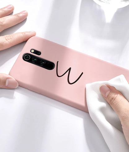 Funda de silicona líquida suave y sólida para XiaoMi RedMi Note 9, 9s Pro, 10, 11, 11S, 10s, 10T, 9T, 8, 8T, 7 Pro, 9A, 9C, 10C, Poco X3, F3