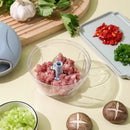 Manual Garlic Chopper Meat Mincer Hand Pull Press Crusher Multifunctional Vegetable Chili Onion Cutter Kitchen Accessories