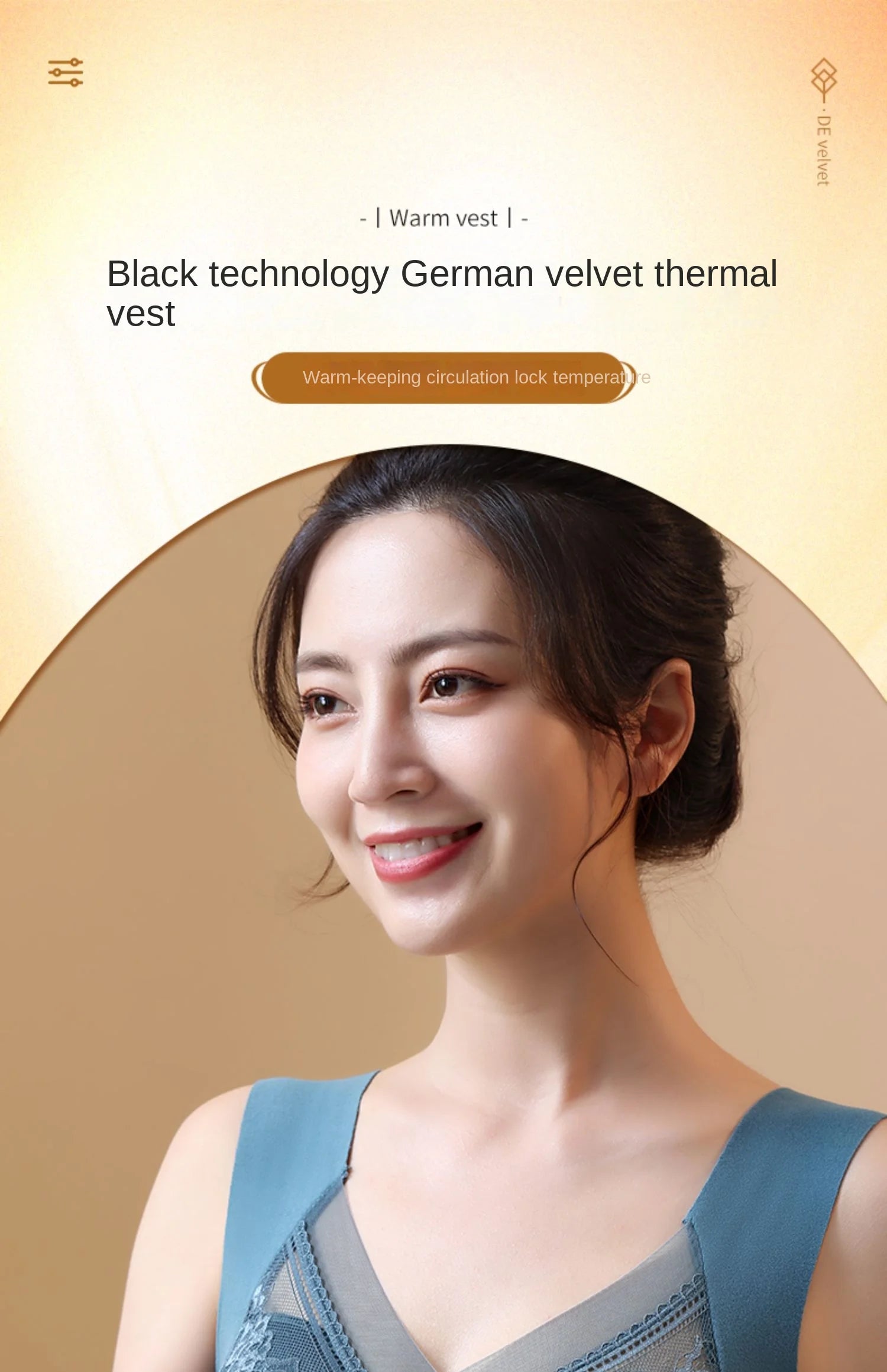 Women Winter Velvet Padded Vest Thermal Underwear Camisole Warm Sling Vest Tops 2-in-1 Built-in Bra Undershirt Intimate
