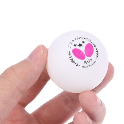 3 pelotas profesionales de tenis de mesa (más de 40 unidades) para entrenamiento de golpes de tenis de mesa, juegos de interior y ping pong de repuesto.