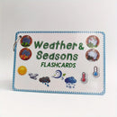 Weather & Season Learning Card English Classroom Group Learning Tools Grammar and Vocabulary Building for Beginner