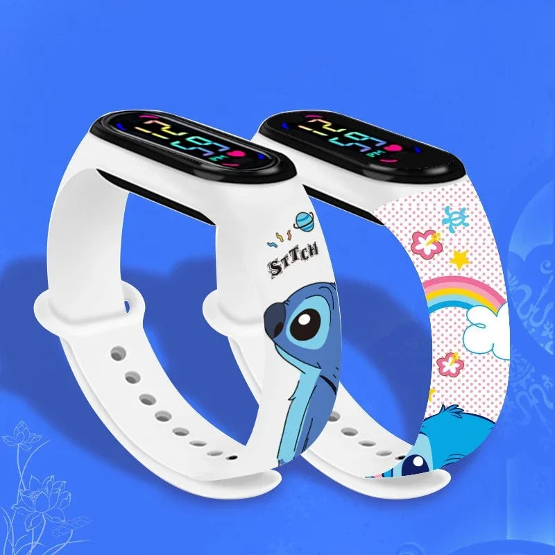 Pokemon Pikachu Dragon Ball Z Sport Casual Watches Led Silicone Watch Color Lovely Digital Children Wristwatch Clock Gift Toys