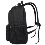 New Trendy Black Backpack Casual School Bag for Daily Commuting Outdoor Trips Festival Gifts
