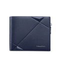 Men's Slim Wallet Genuine Leather Mini Purse Casual Design Bifold Wallet Brand Short Slim Wallet WILLIAMPOLO Luxury brand