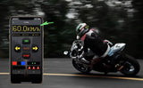LED Helmet Display ,Motorcycle Helmet Tail Light Helmet Warning Light Moto Accessories