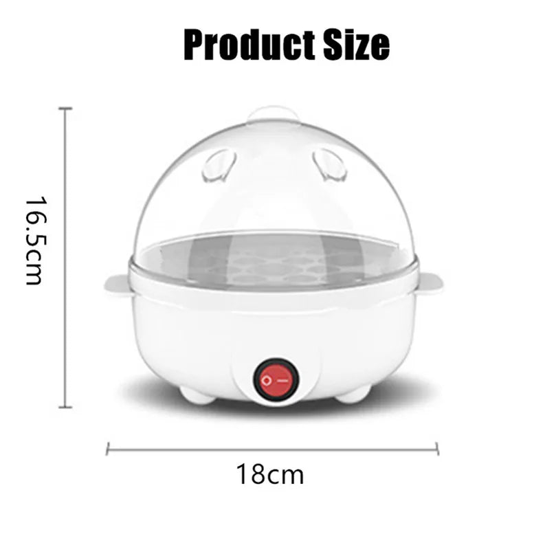 Multifunctional Electric Egg Boiler Single/Double Layer Egg Cooker 110V/220V Mini Steamer Poacher Kitchen Cooking Machine