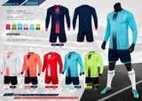 Adult Kid Soccer Jersey Customize Long Sleeved Football Uniform Shirt Futsal Sportswear Training Tracksuit Sports Clothes Outfit