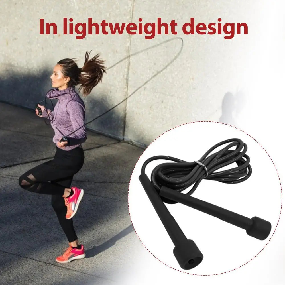 1PC 2.8M Speed ​​Jump Rope Professional Adult Children Gym PVC Jumping Rope Adjustable Fitness Equipment Muscle Boxing Training