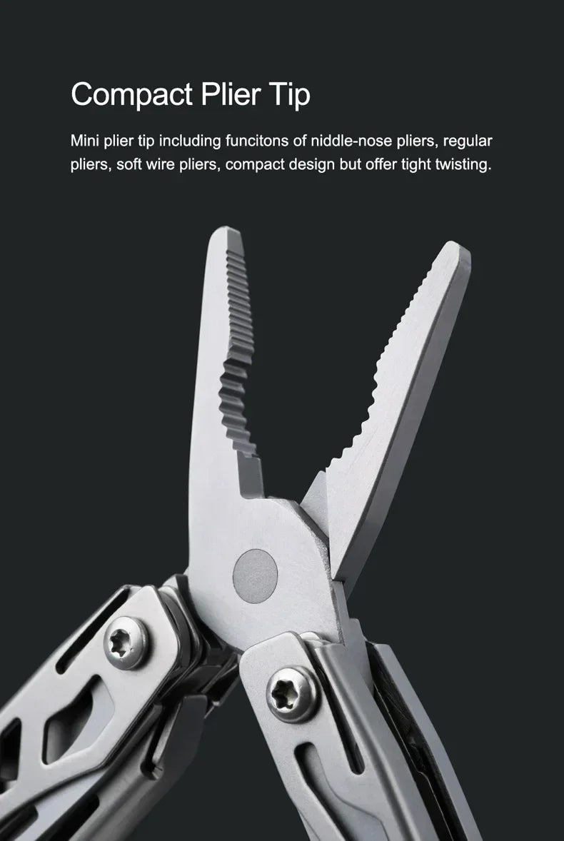 NexTool Mini Flagship 10 IN 1 Multi Functional Folding EDC Hand Tools Pockets Pliers Screwdriver Bottle Opener Outdoor Multitool