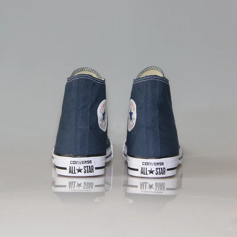 Converse Chuck Taylor All Star Men and Women Skateboarding Shoes Low-top Outdoor Vintage Sneaker White Black