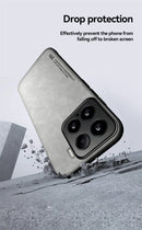 Funda For Xiaomi 15 5G Case Leather Car Magnetic Holder Phone Cover For Xiaomi 15 Pro Xiaomi15 Mi15 15Pro Soft TPU Protect Coque
