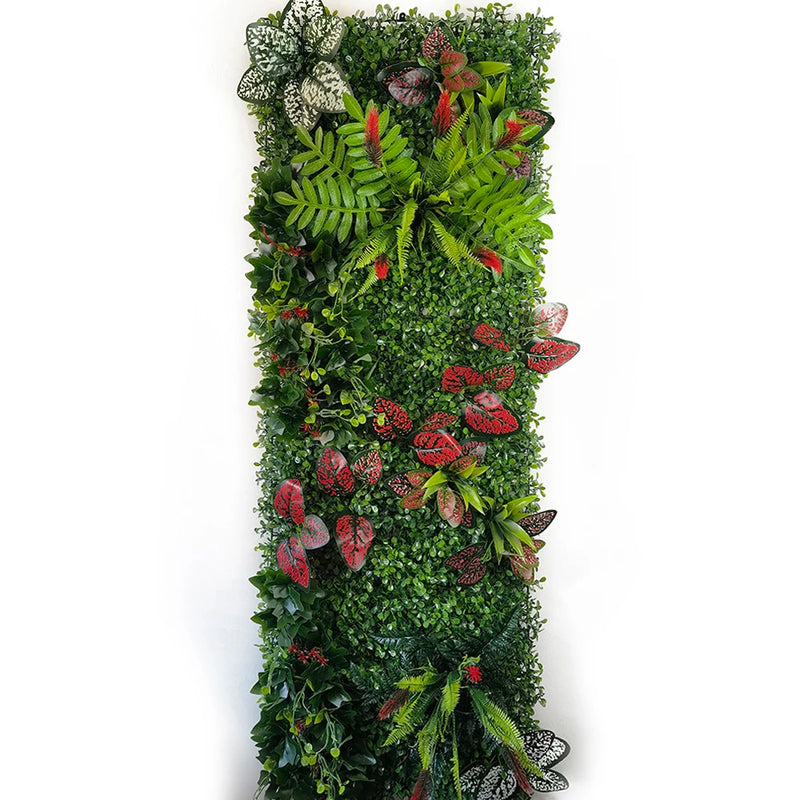 40X120CM Artificial Plant Lawn Subtropical Simulation Plant Grass Wall Panel Background Suitable For Hotel Garden Decoration