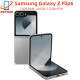 Samsung Galaxy Z Flip 6 5G F741B F741U1 F741N 256/512GB ROM 12GB RAM 6.7" NFC Snapdragon Foldable Original 99% New AI Cell Phone