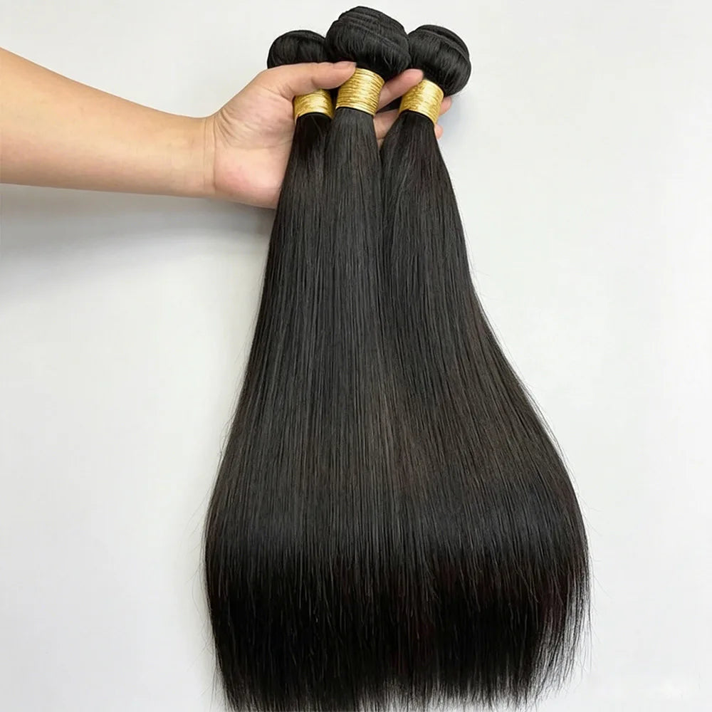 Extensões de cabelo Humano natural liso Mechas Premium