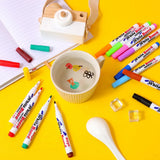 Water Floating Pen Magical Ink Pens With Spoon Floating Color Water Painting Floating Chalk Art Graffiti Drawing Set For Kids