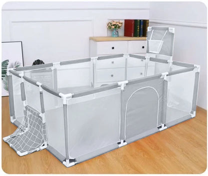 New Arrival Baby Playpen For Children Safety Barrier For Newborn Playground Basketball Ball Pit Playpen Indoor Baby Playground