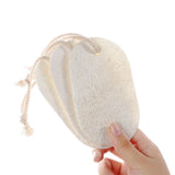 Natural Loofah Bath Scrub Sheet Scrubbing Sheet Bath Towel Body Scrubbing Exfoliation Soft Loofah Bath Brush Bathroom Supplies