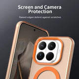 Luxury Matte Candy Magnetic Wireless Charging Transparent Case For Redmi Xiaomi 14T Pro 15T 15TPro For Magsafe Shockproof Cover