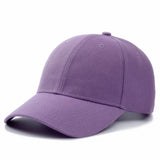 Solid Color Baseball Caps for Women Men Summer Sun Hats Adjustable Snapback Hats Unisex Street Hip Hop Hat Sun Visor Caps