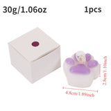 1pc/4pc Cat Paw Design Scented Candle ,For Birthday, Valentine's Day, Diy Home Decoration, party decoration, wedding souvenirs