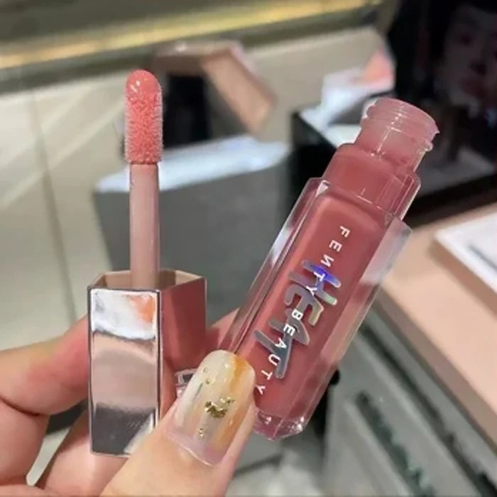 Hot Sale Fenty Beauty Lip Gloss Multicolor Moisten Shine Glitter Lip Plumper Makeup Beginner Liquid Lipstick Makeup Cosmetics