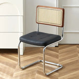 Mid-Century Modern Dining Chairs with Metal Frame, Multiple Styles Leisure chair for Kitchen, Living Room, Office , Muebles