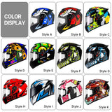 Full Face Helmet Motocross Helmet Breathable Helmet Wear-Resistant Helmet For Motorcycle Anti-Fall Motorcycle Helmets Supplies