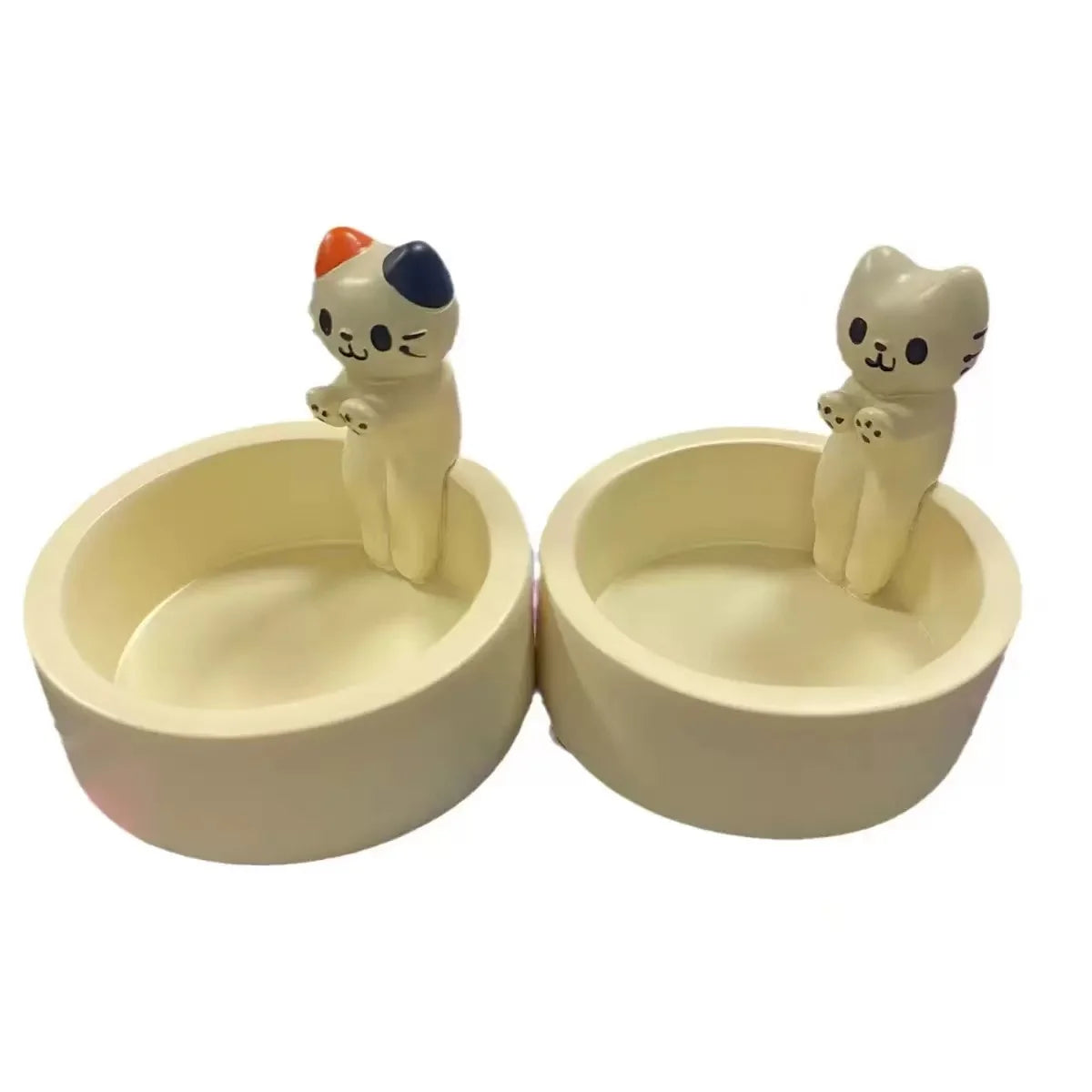 Kitten Candle Holder Cute Cat Candlestick Creative Aromatherapy Candle Holder Durable High Temperature Cartoon Candlestick Decoration